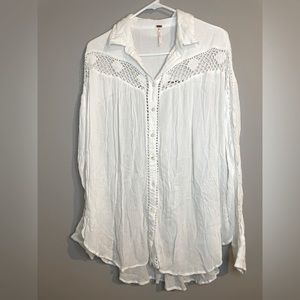 Free People | Long Sleeve button down tunic